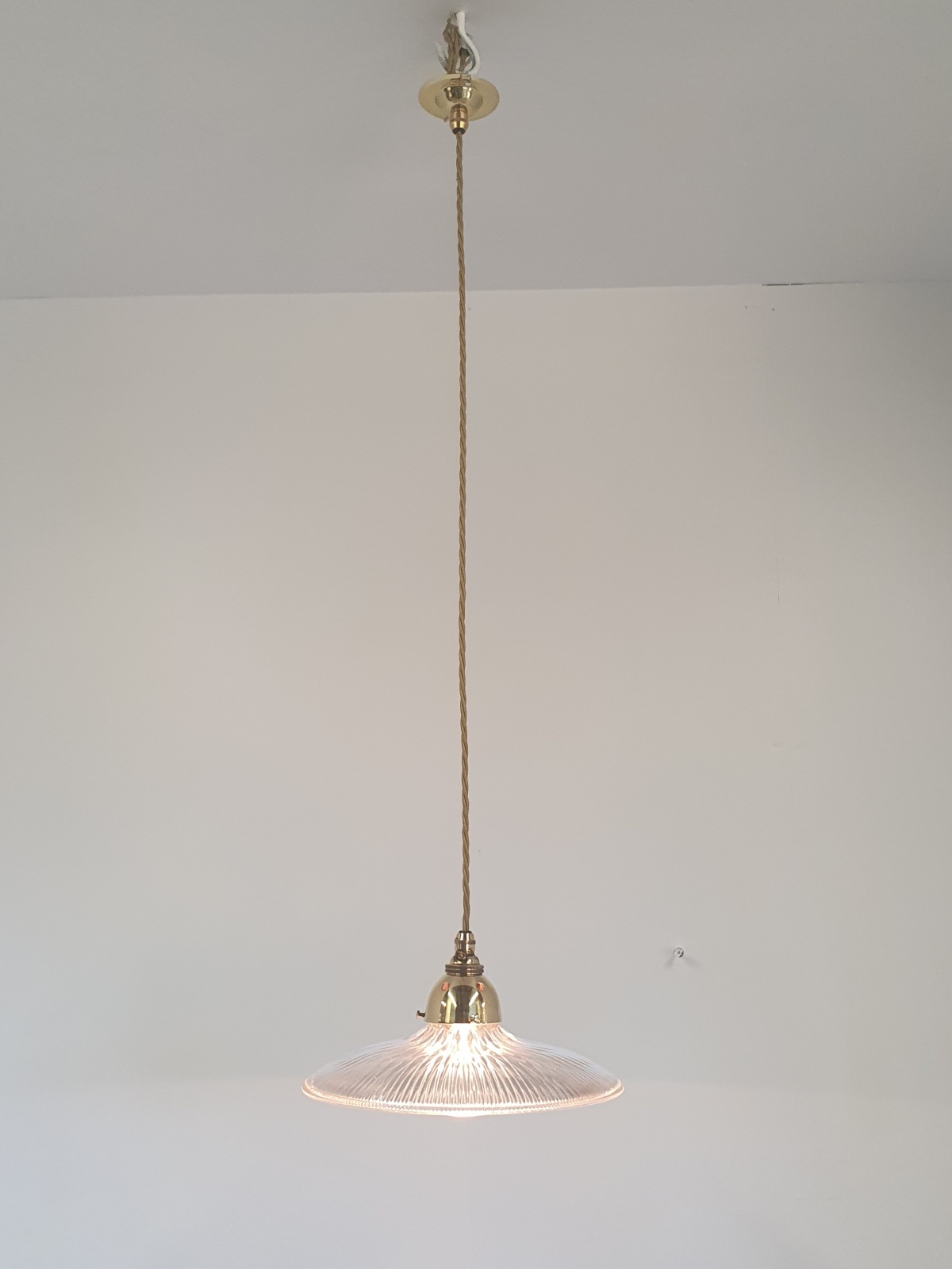 Unsigned | 2 Holophane "Stiletto" Prism Reflectors | England c.1900 | SOLD - Image 2