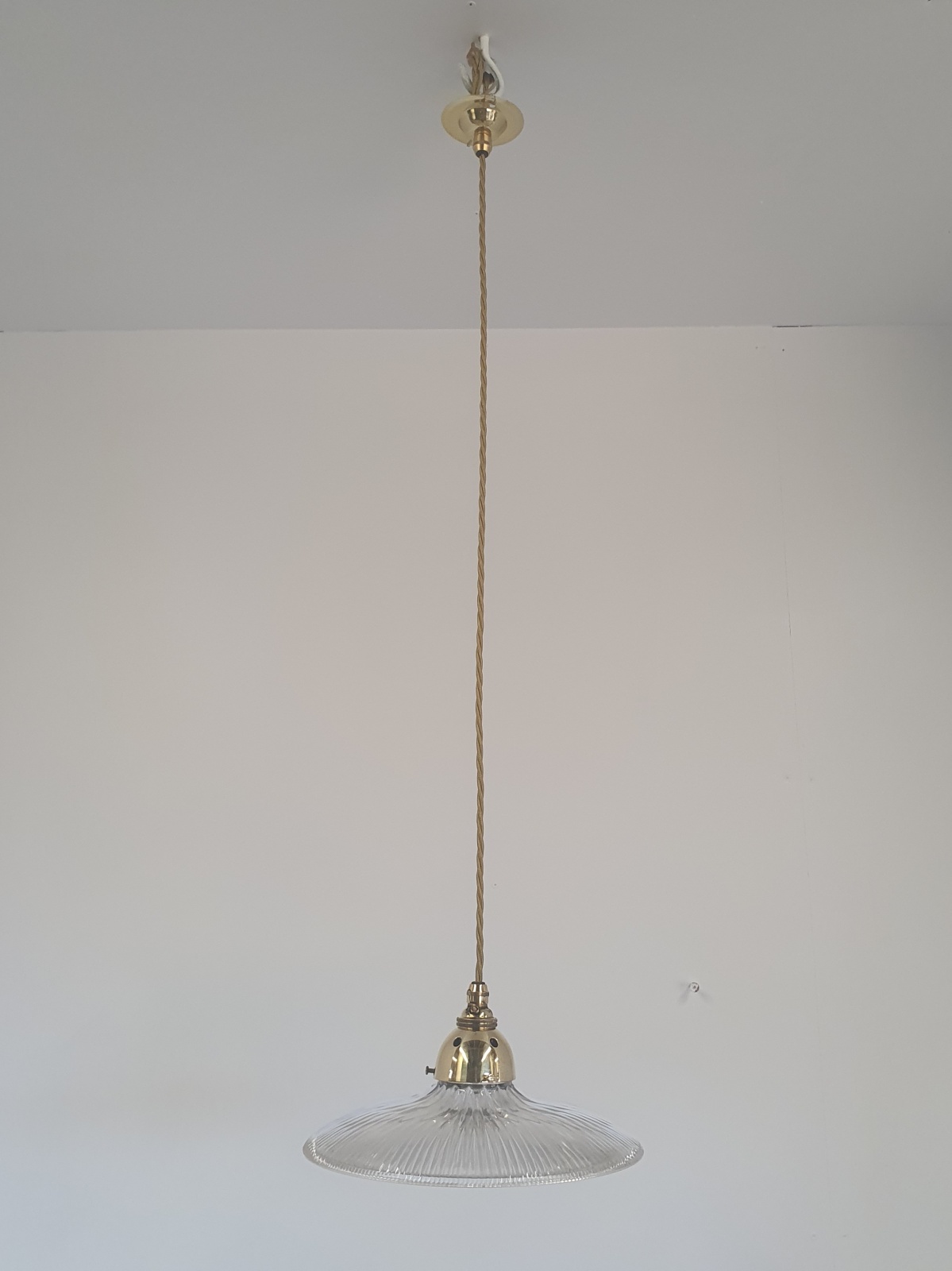 Unsigned | 2 Holophane "Stiletto" Prism Reflectors | England c.1900 | SOLD - Image 3