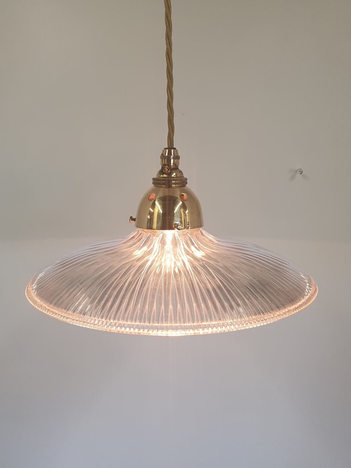 Unsigned | 2 Holophane "Stiletto" Prism Reflectors | England c.1900 | SOLD - Image 6