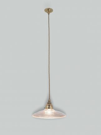 Unsigned  | 2 Holophane "Stiletto" Prism Reflectors | England c.1900 | SOLD