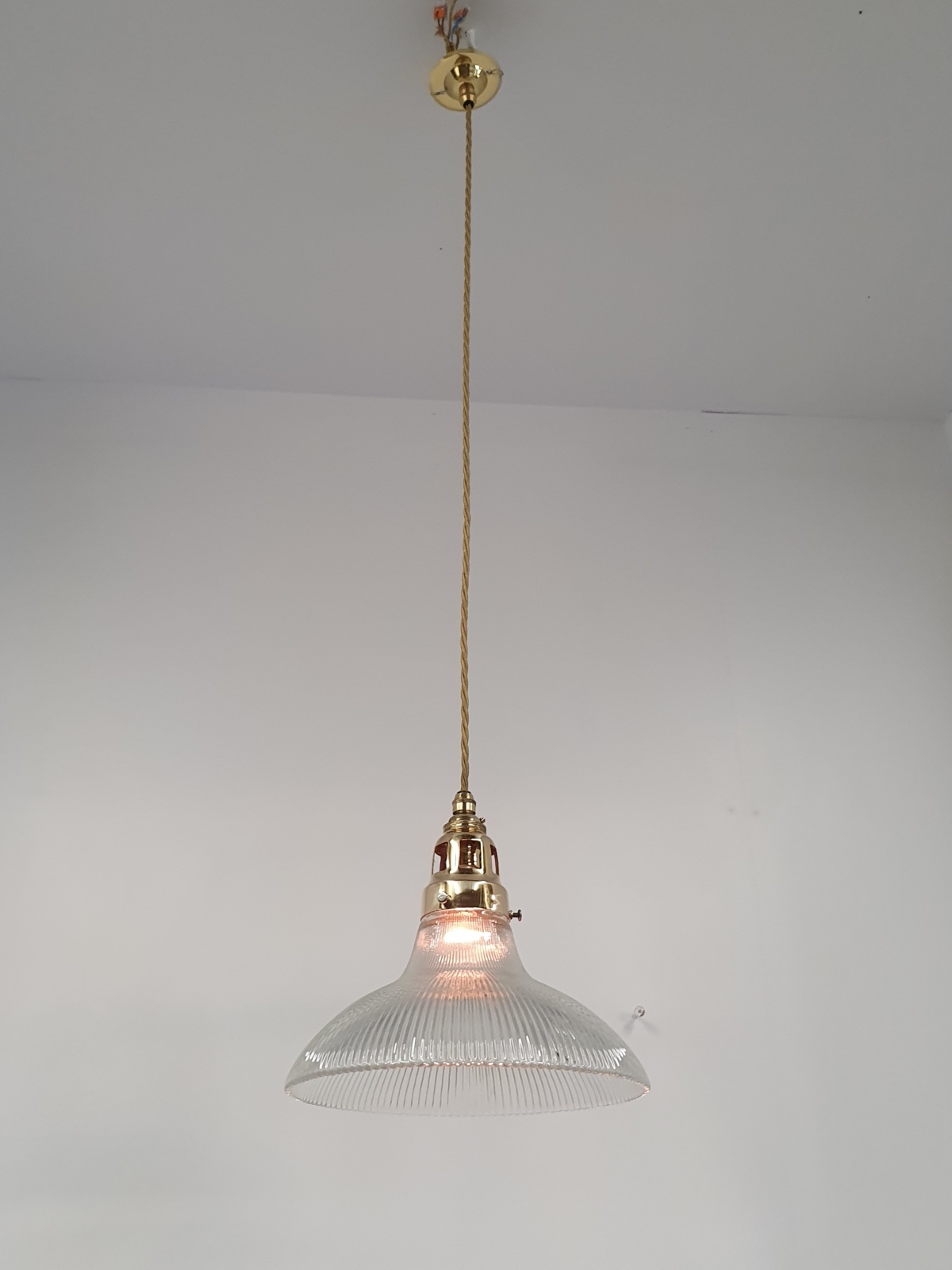 Unsigned | Large Holophane "Stiletto" Prism Reflector | England c.1900 | SOLD - Image 4