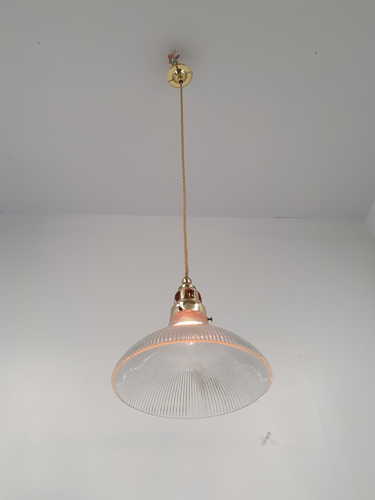 Unsigned | Large Holophane "Stiletto" Prism Reflector | England c.1900 | SOLD - Image 5