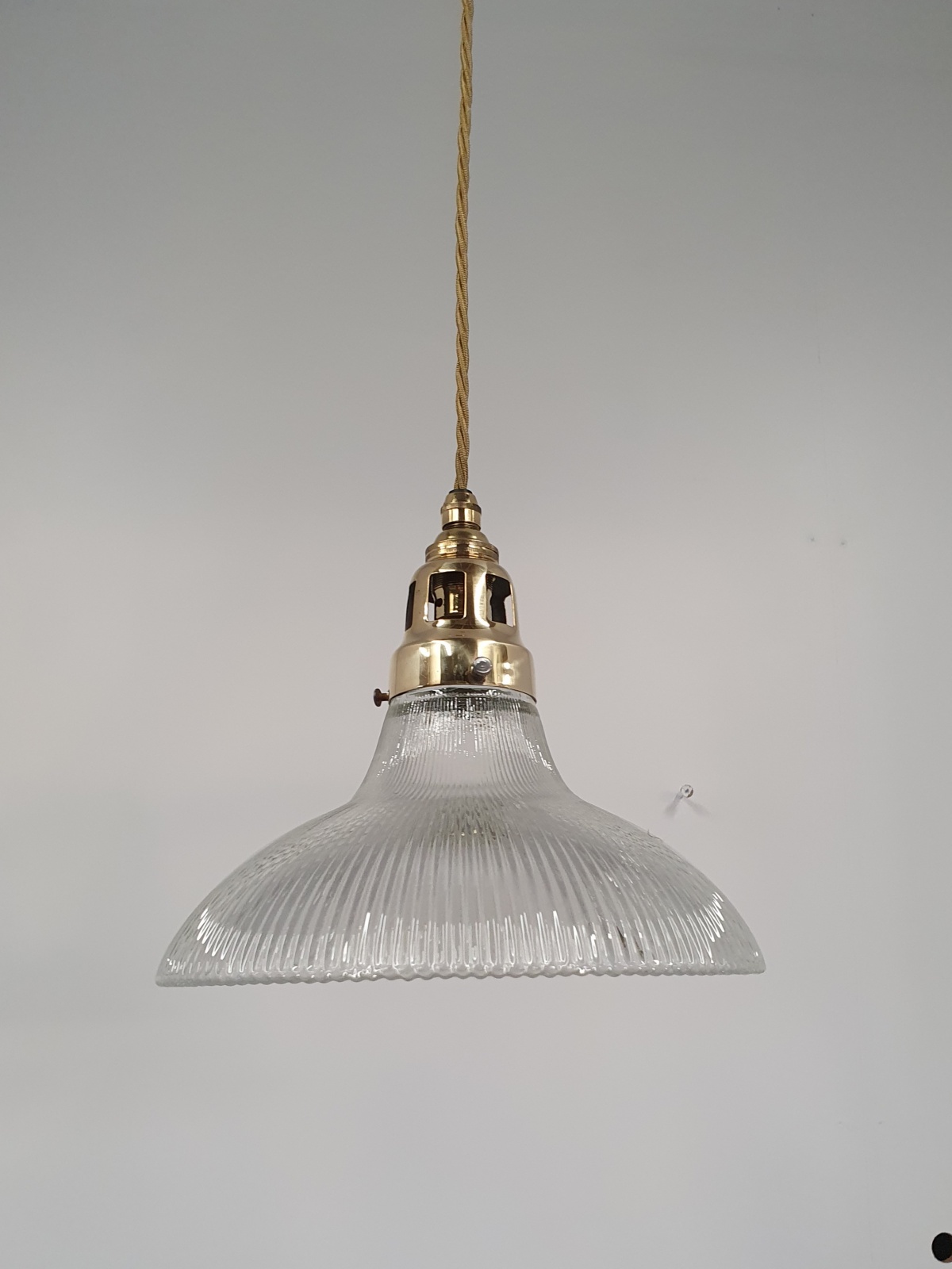 Unsigned | Large Holophane "Stiletto" Prism Reflector | England c.1900 | SOLD - Image 8