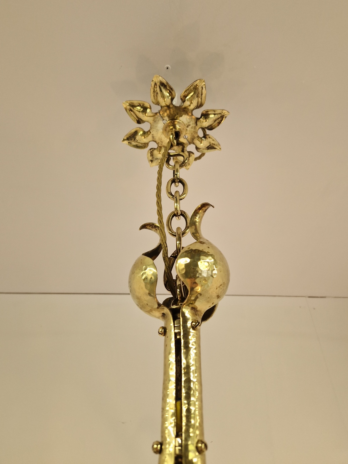 Style of Jesson Birkett & Co. | Arts & Crafts Chandelier | England c.1900 | SOLD - Image 15