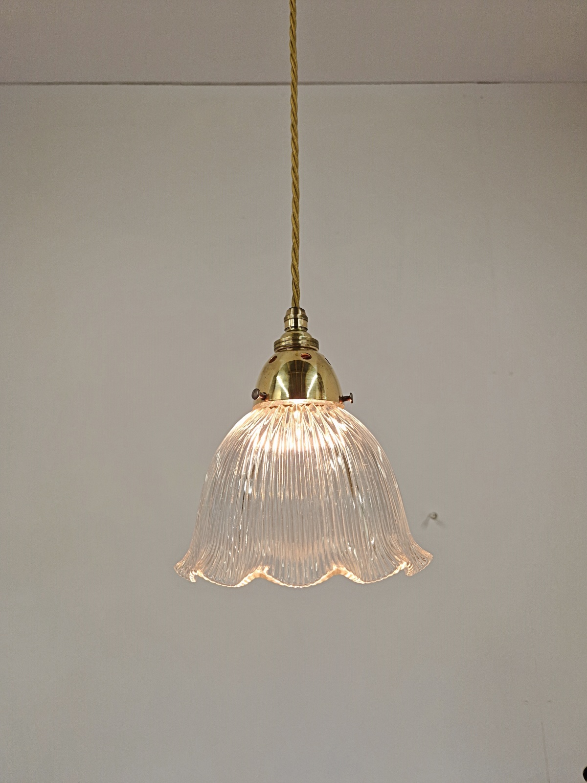 The Holophane Company | 2 Pendant "Stiletto" Prism Reflectors | England c.1900 | SOLD - Image 6