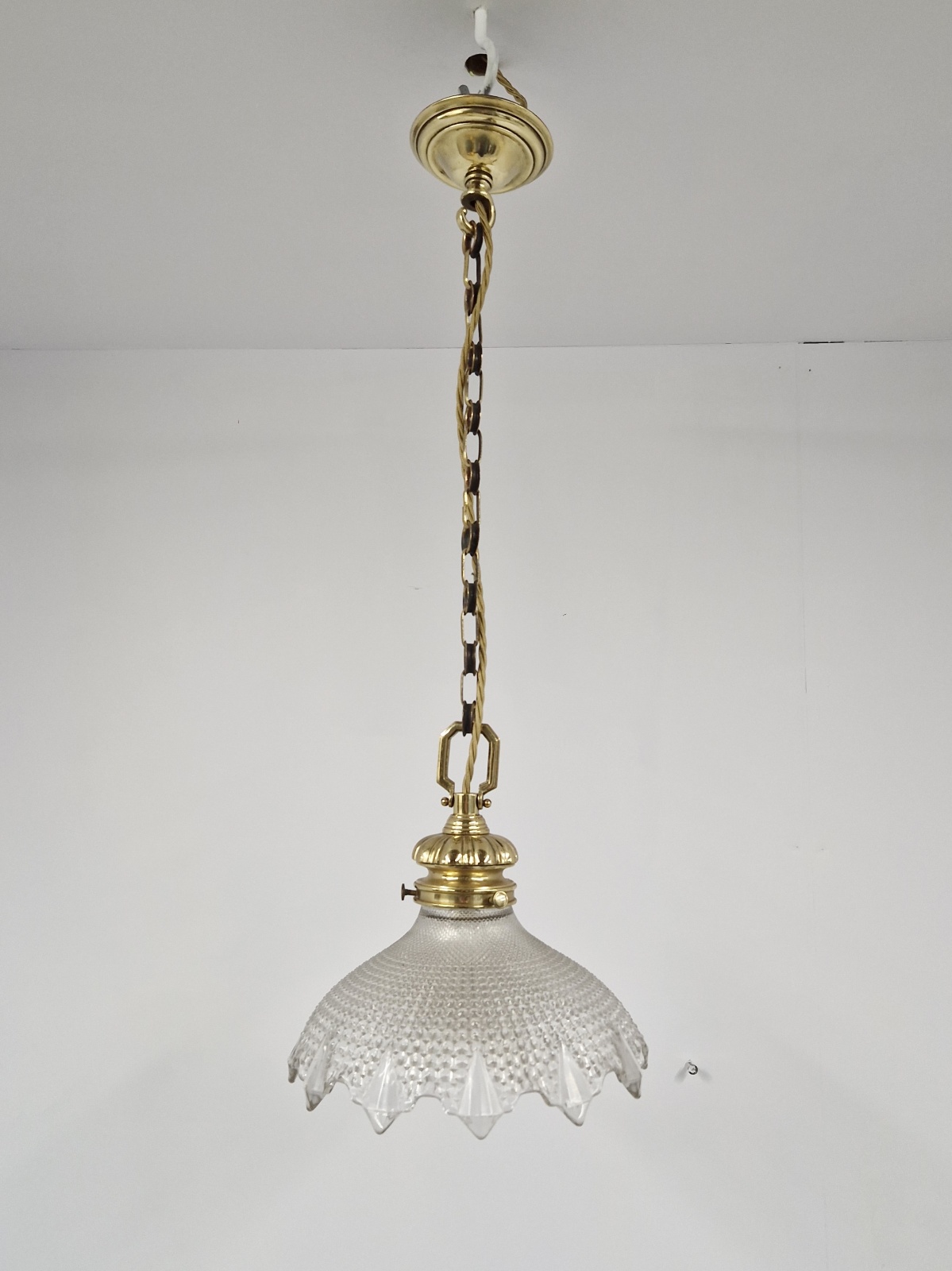 The General Electric Company (G.E.C) | Coolie Pendant Lampshade | England 1900-25 | SOLD - Image 3