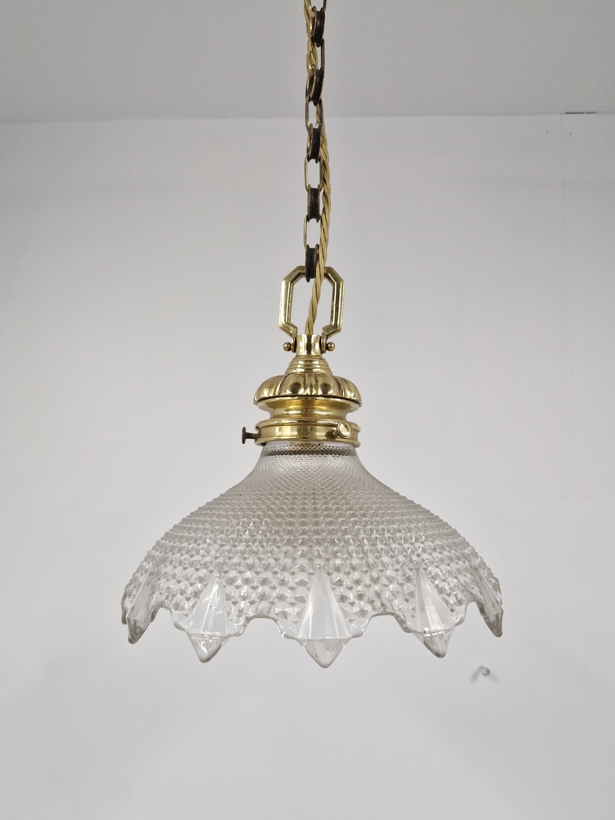The General Electric Company (G.E.C) | Coolie Pendant Lampshade | England 1900-25 | SOLD - Image 7