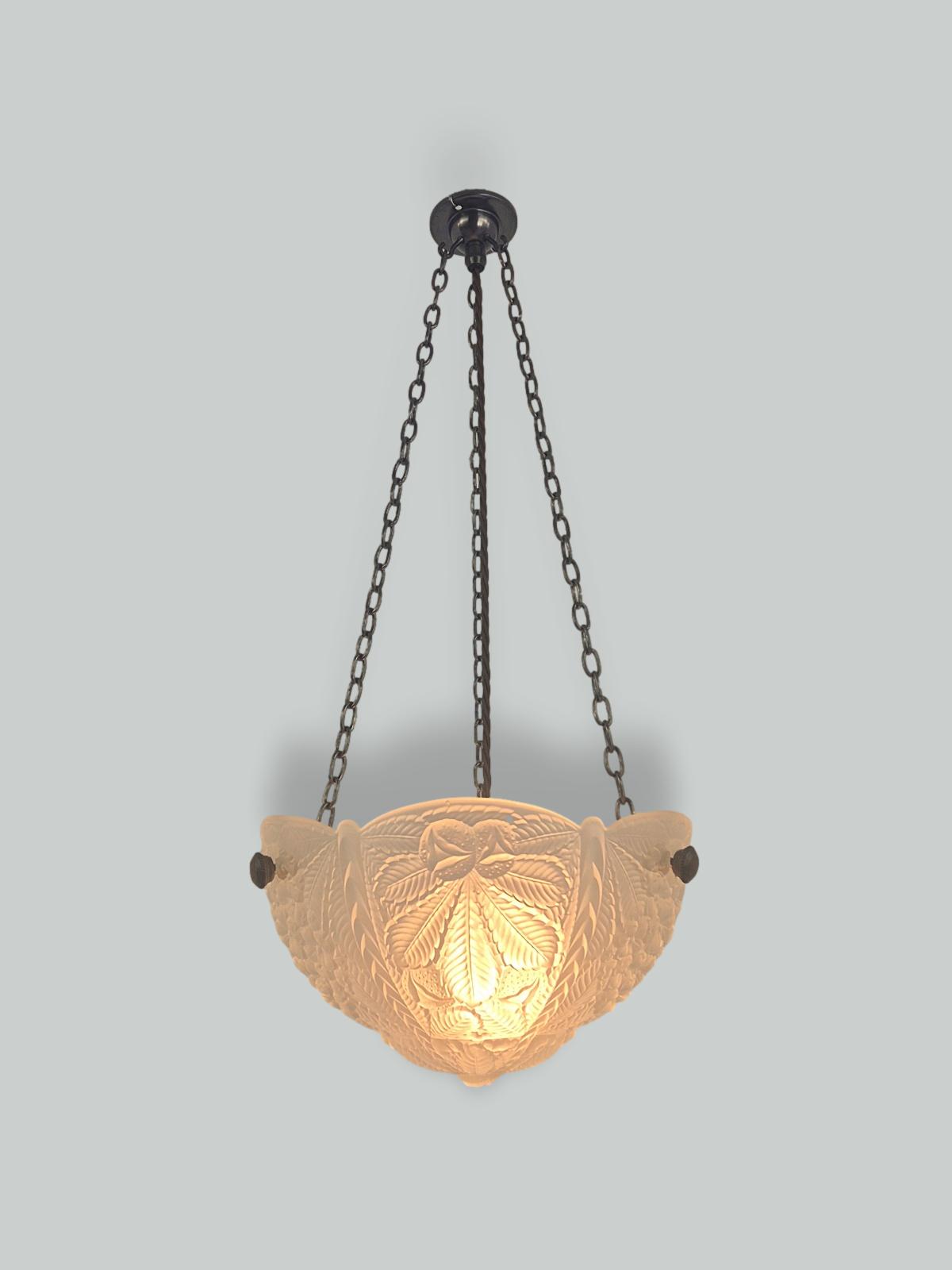 Unsigned | Art Deco Plafonnier | France c.1925