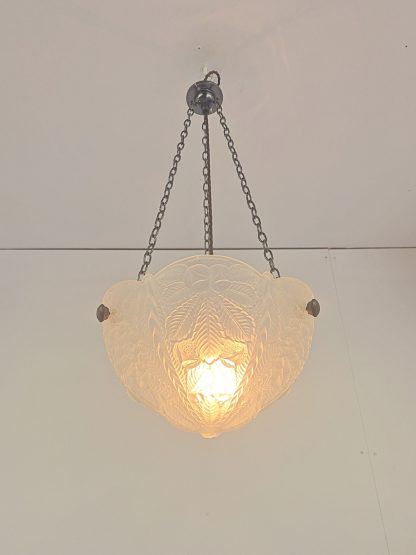 Unsigned | Art Deco Plafonnier | France c.1925 - Image 4