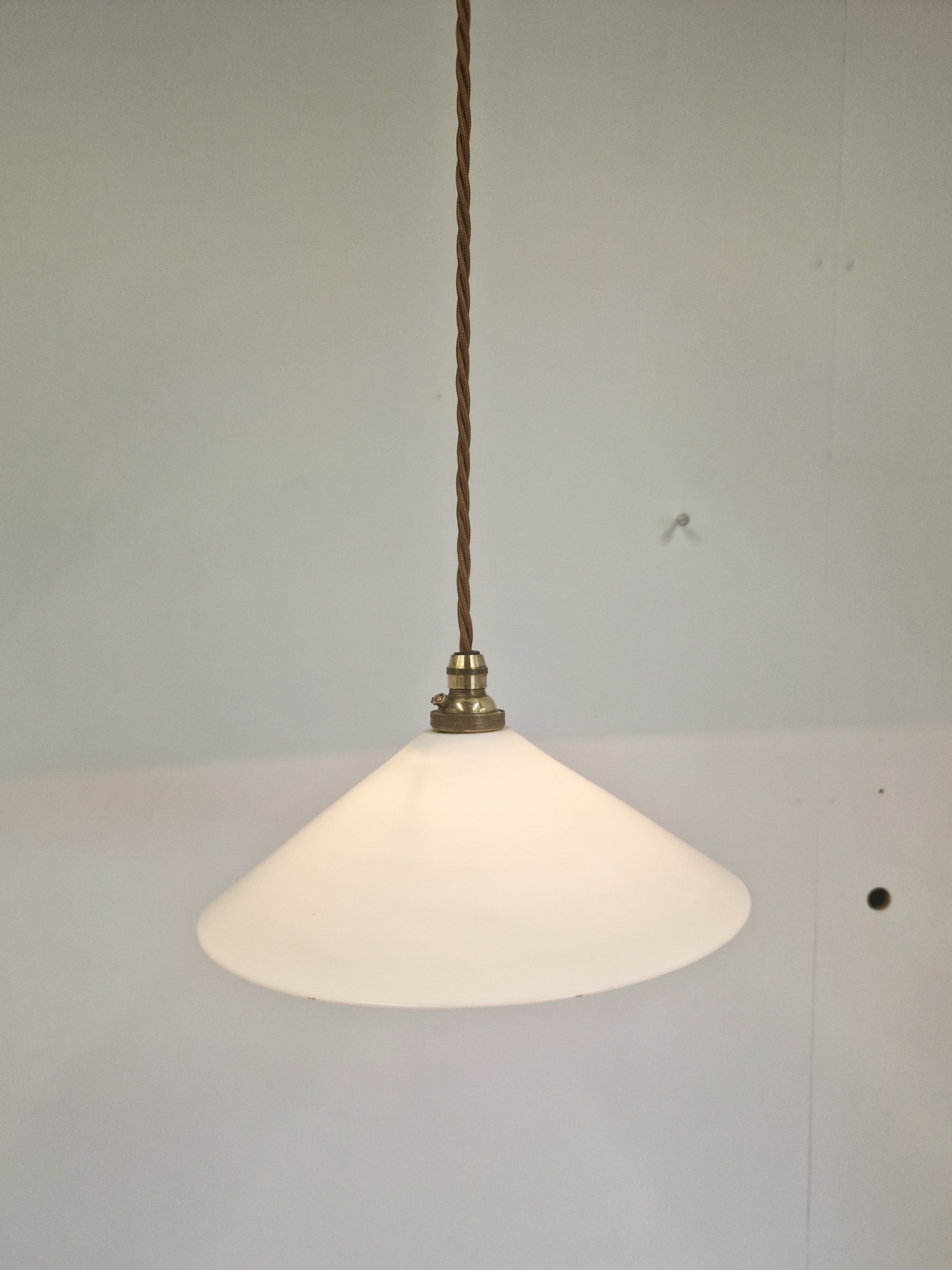 Unsigned | Ceramic "Rise & Fall" Pendant Light | France C.1920-39 - Image 8