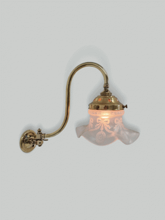 Unsigned | 5 Similar Swivel-Neck Gas Wall Lights | Price For Each