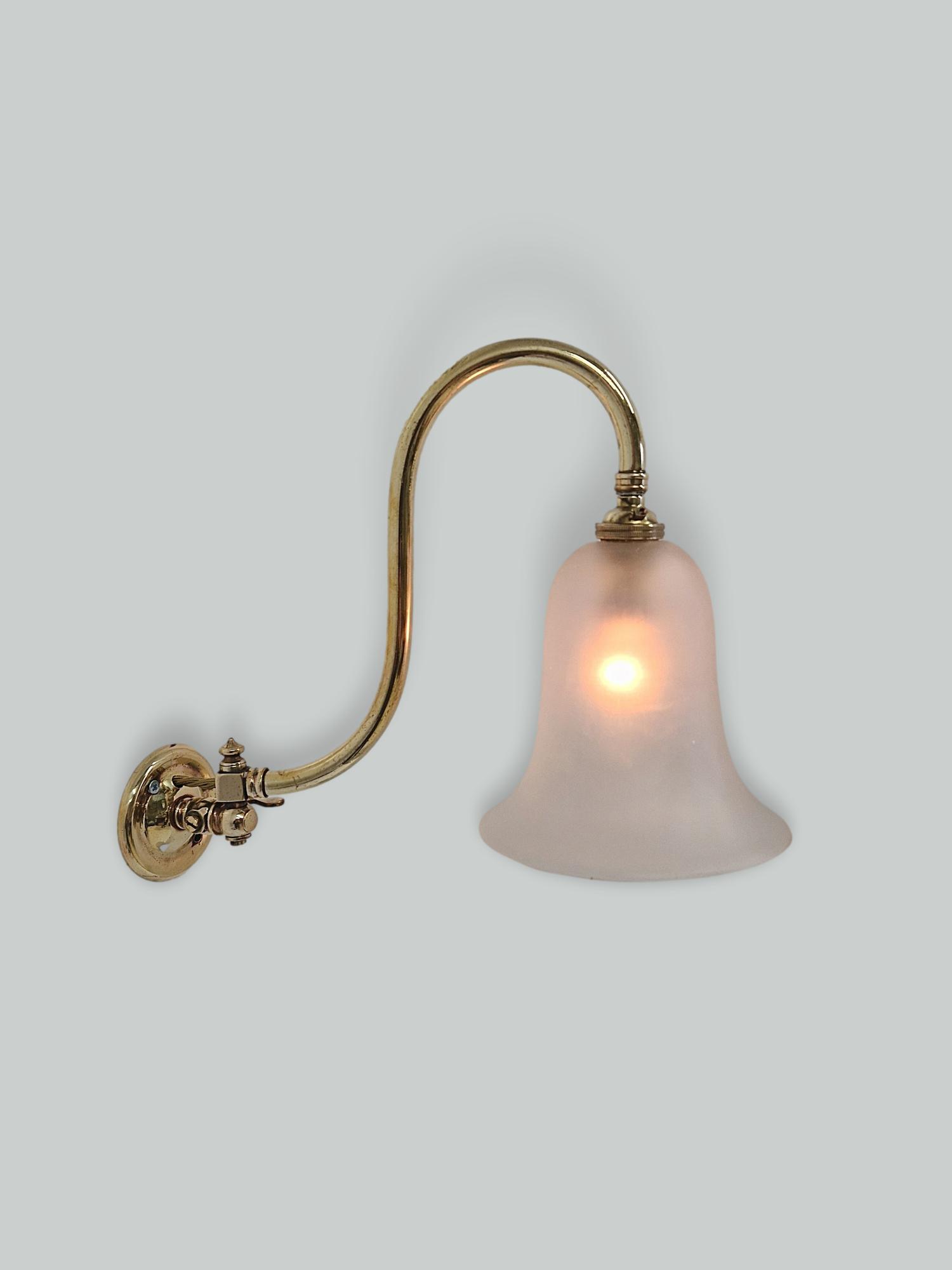 Unsigned | 5 Similar Swivel-Neck Gas Wall Lights | SOLD - Image 3