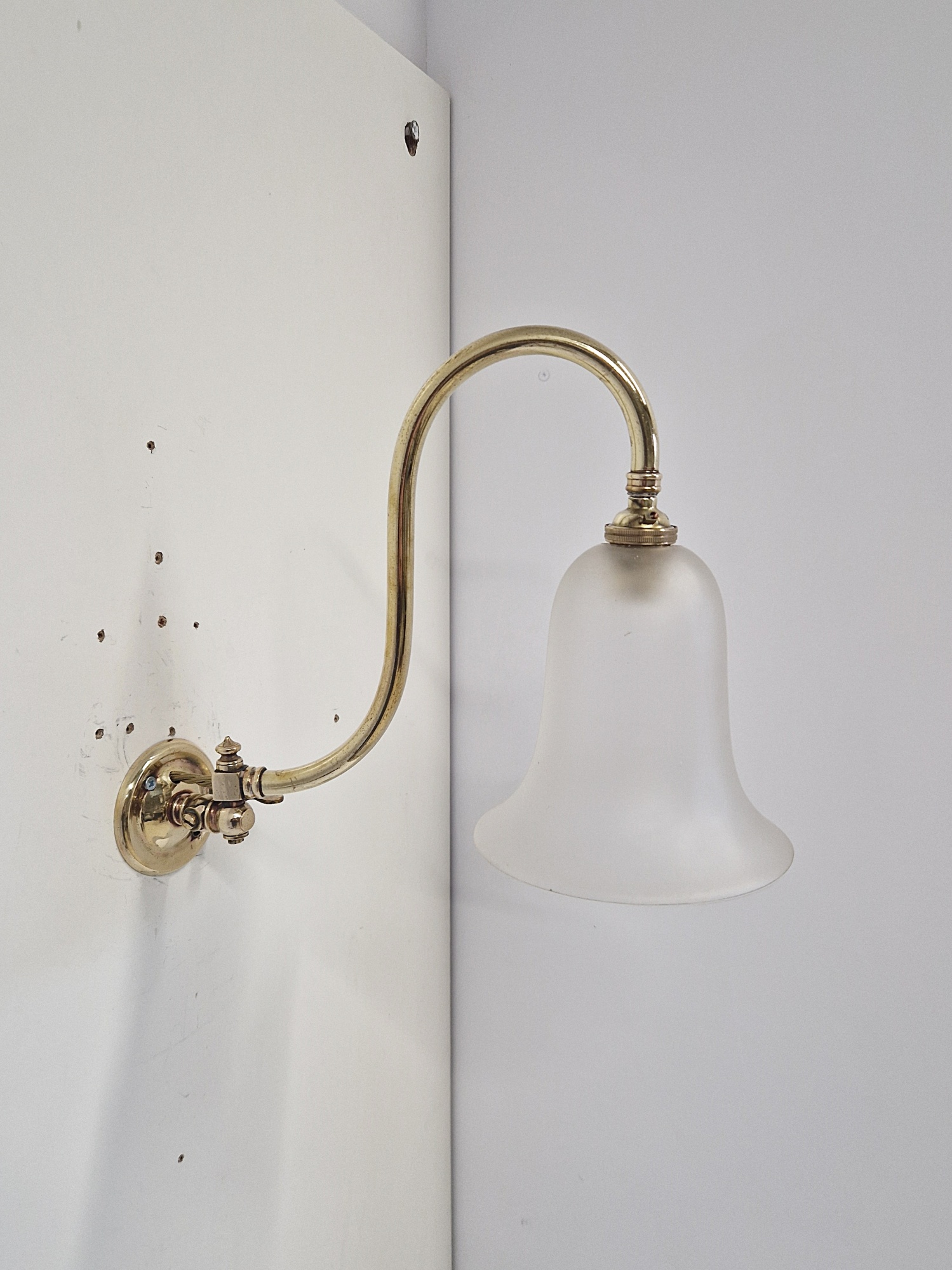 Unsigned | 5 Similar Swivel-Neck Gas Wall Lights | SOLD - Image 9