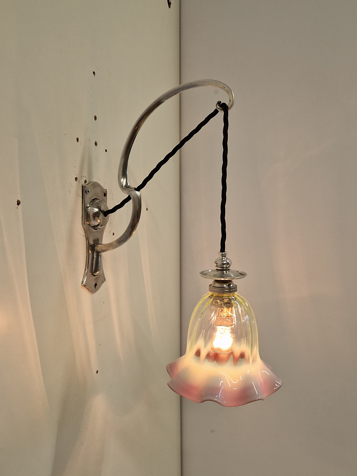 Attributed F & C Osler, Birmingham | Arts & Crafts Wall Lights | England c.1910 - Image 2