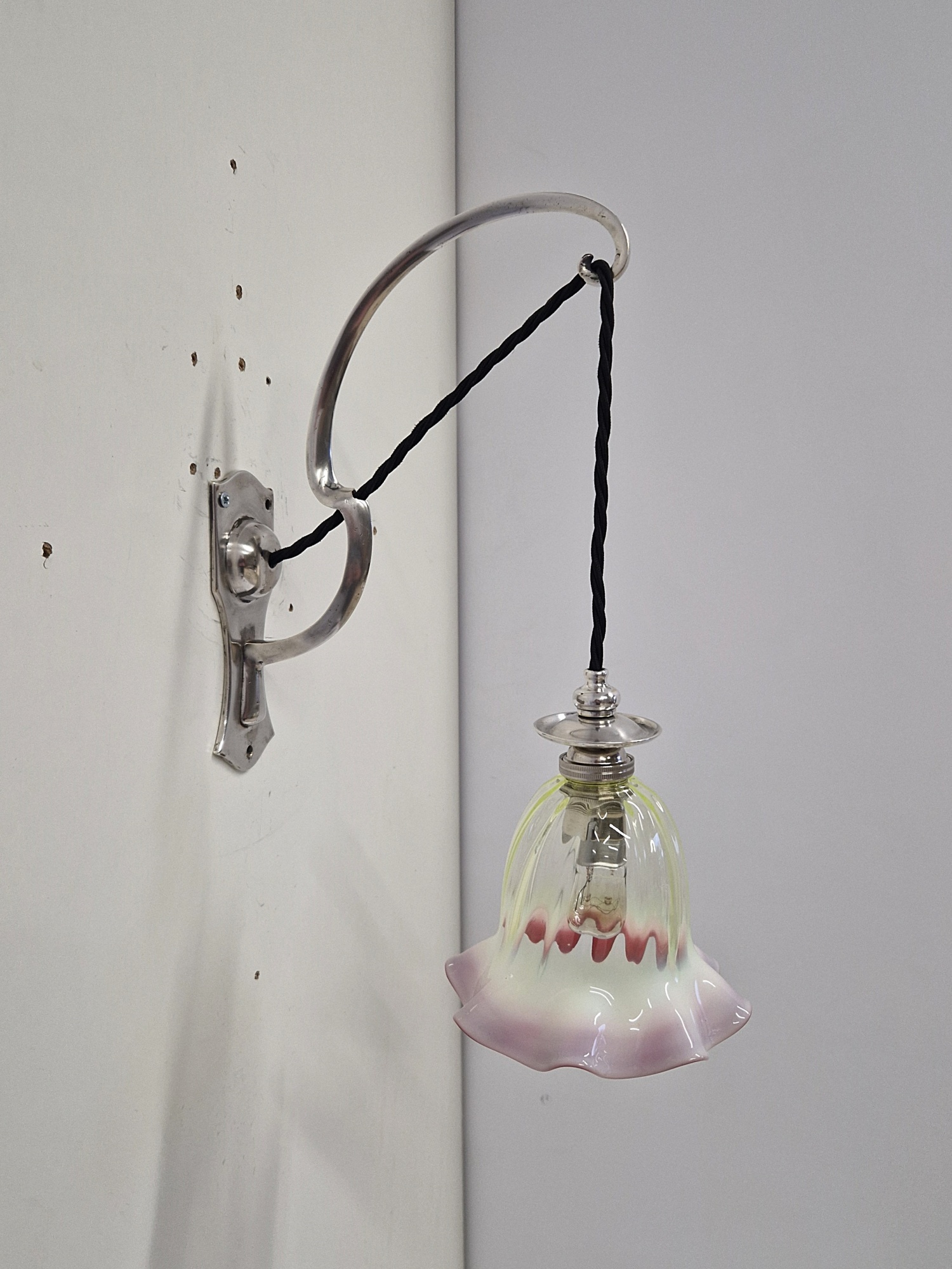 Attributed F & C Osler, Birmingham | Arts & Crafts Wall Lights | England c.1910 - Image 3