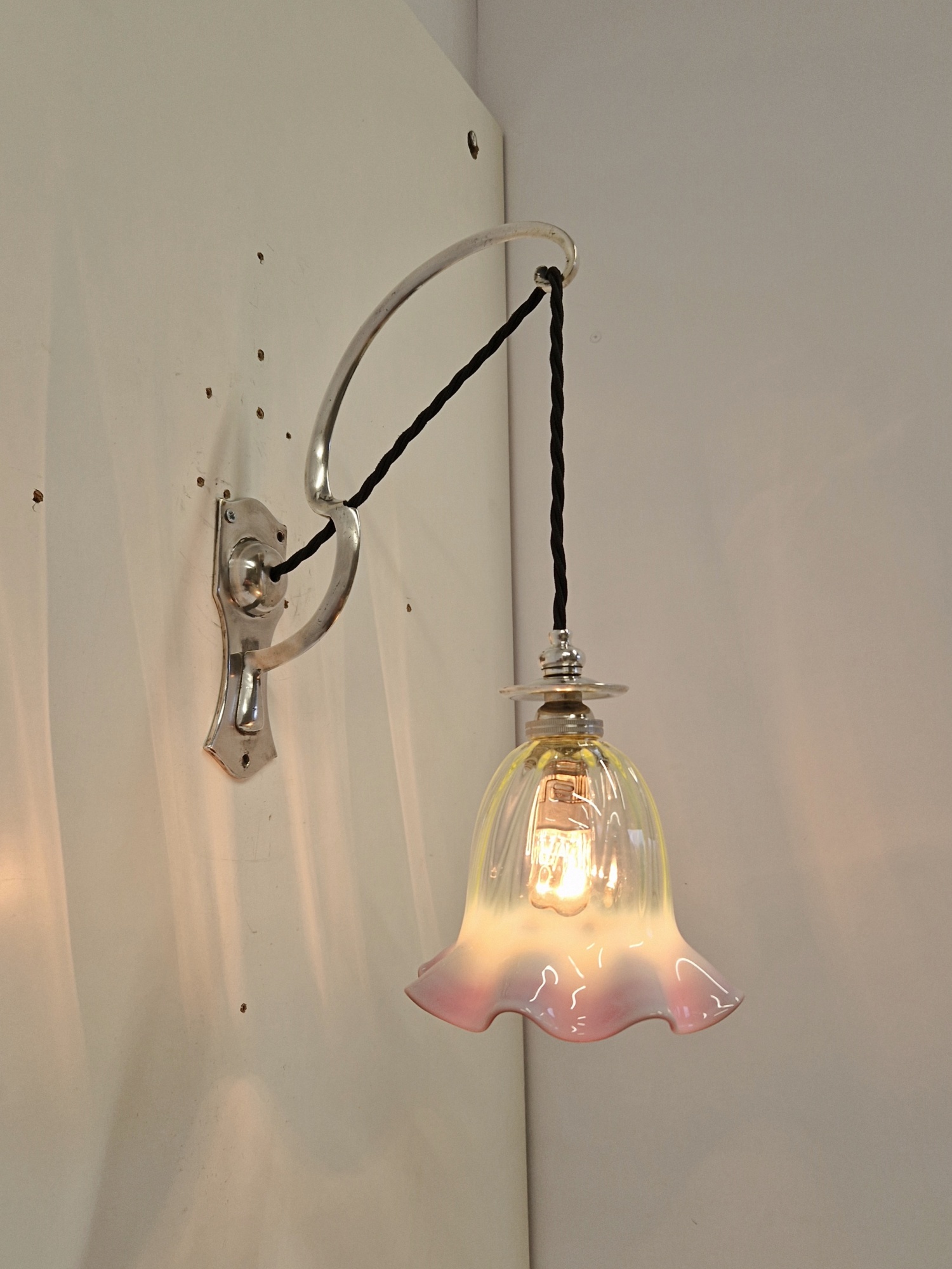 Attributed F & C Osler, Birmingham | Arts & Crafts Wall Lights | England c.1910 - Image 4