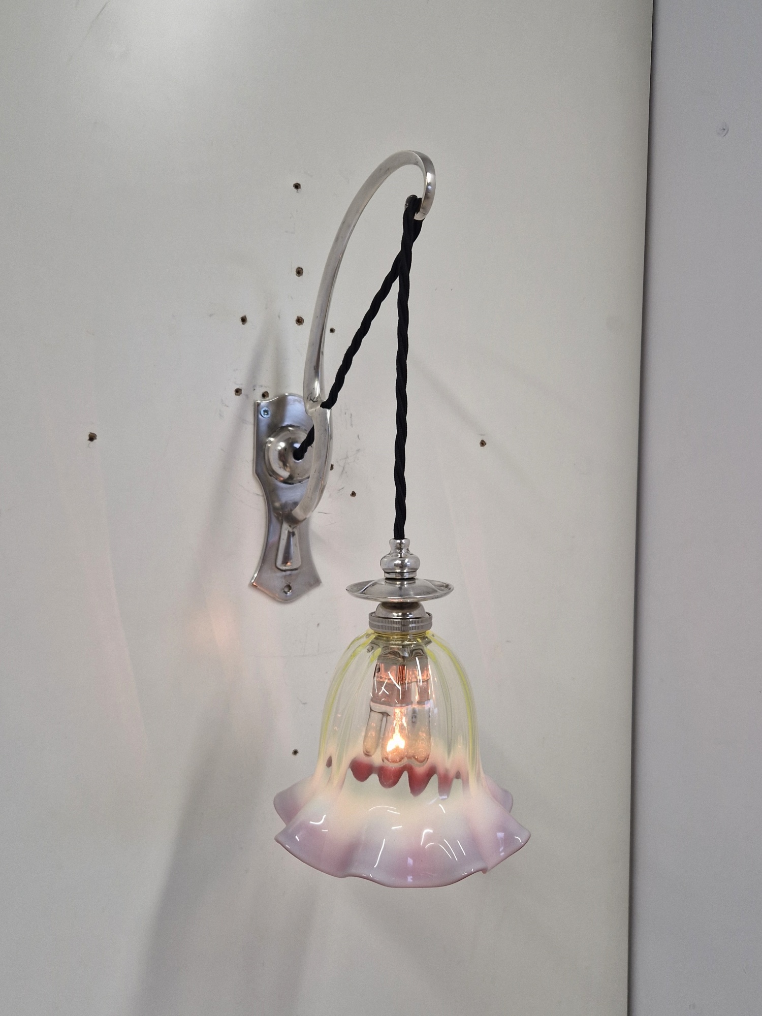 Attributed F & C Osler, Birmingham | Arts & Crafts Wall Lights | England c.1910 - Image 6