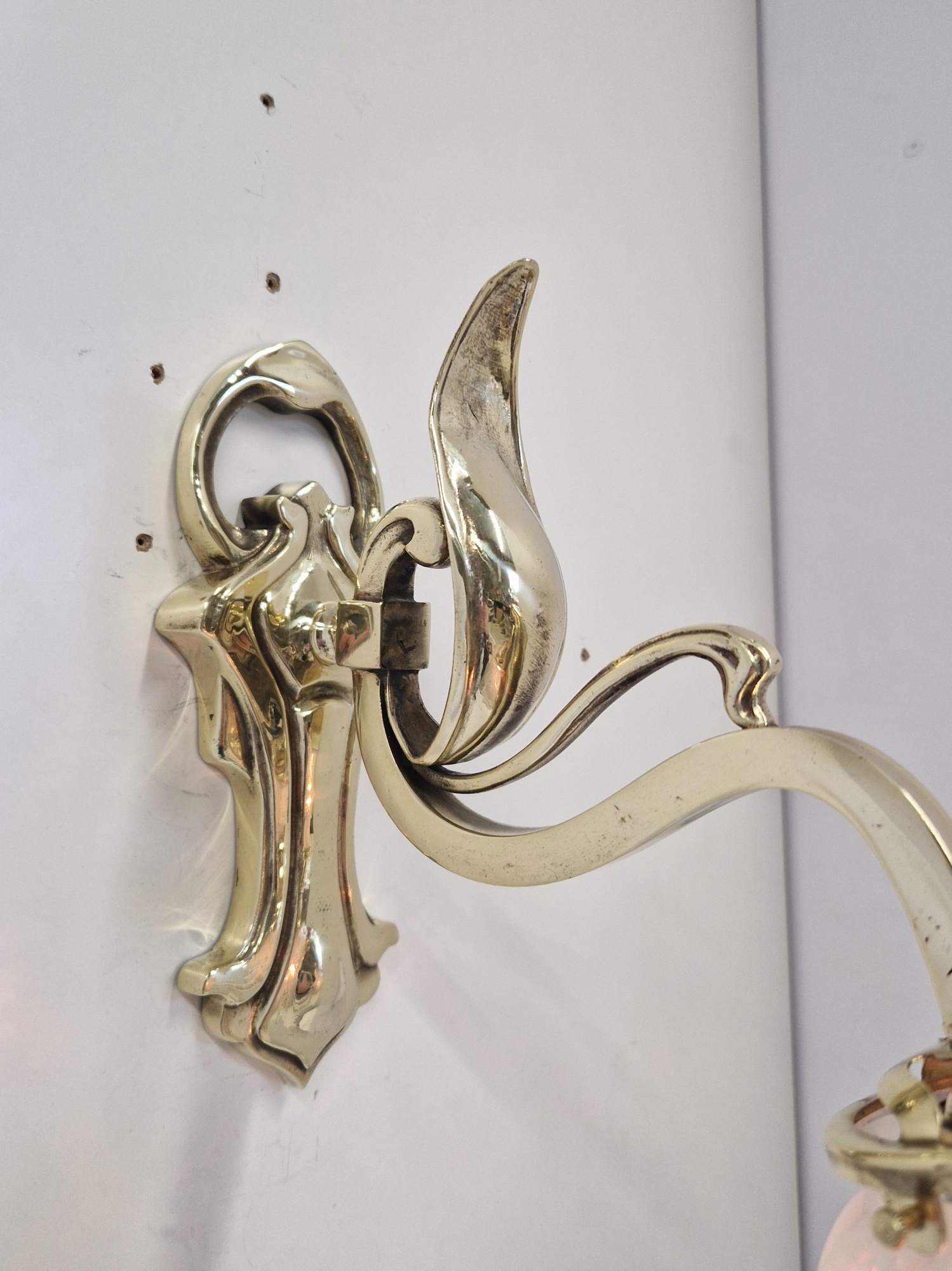 Unsigned | 2 Art Nouveau Wall Lights | France c.1910-20 - Image 8