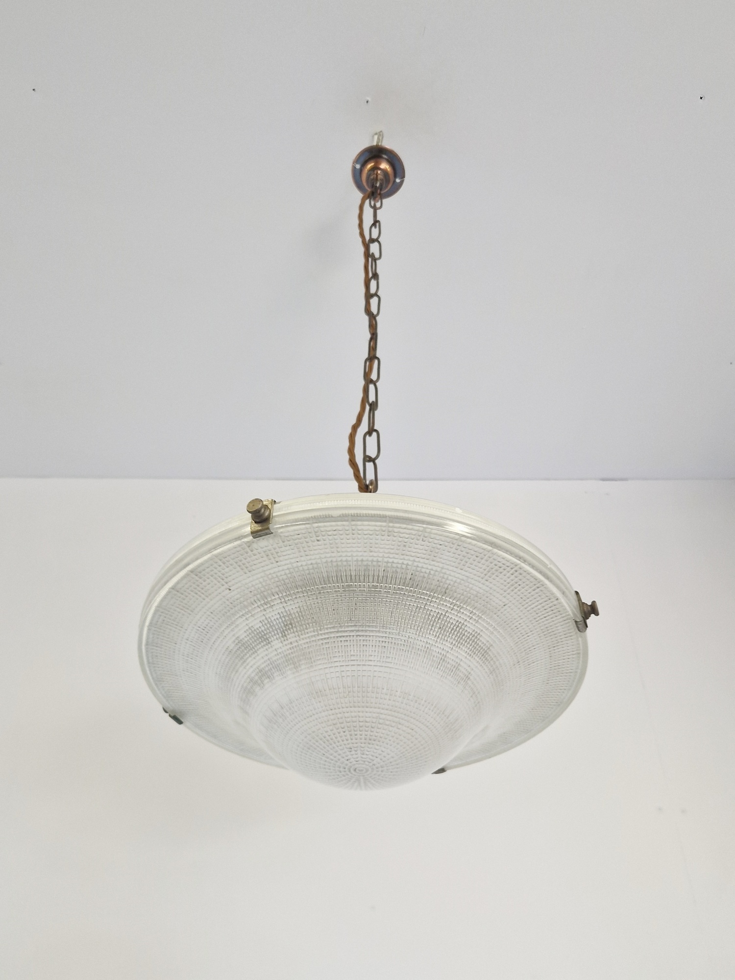 The Holophane Company | Large & Rare "Satellite" Lantern | England c.1900 - Image 8