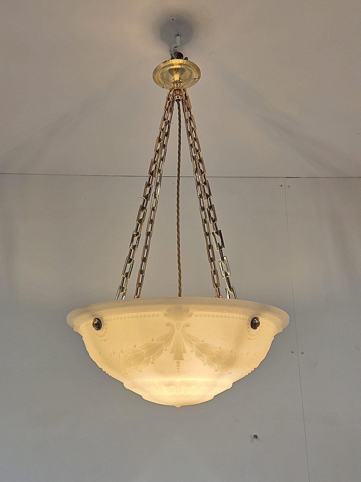 Unsigned | 2 Neo-Classical "Radiac" Plafonniers | England c.1925 | SOLD - Image 2