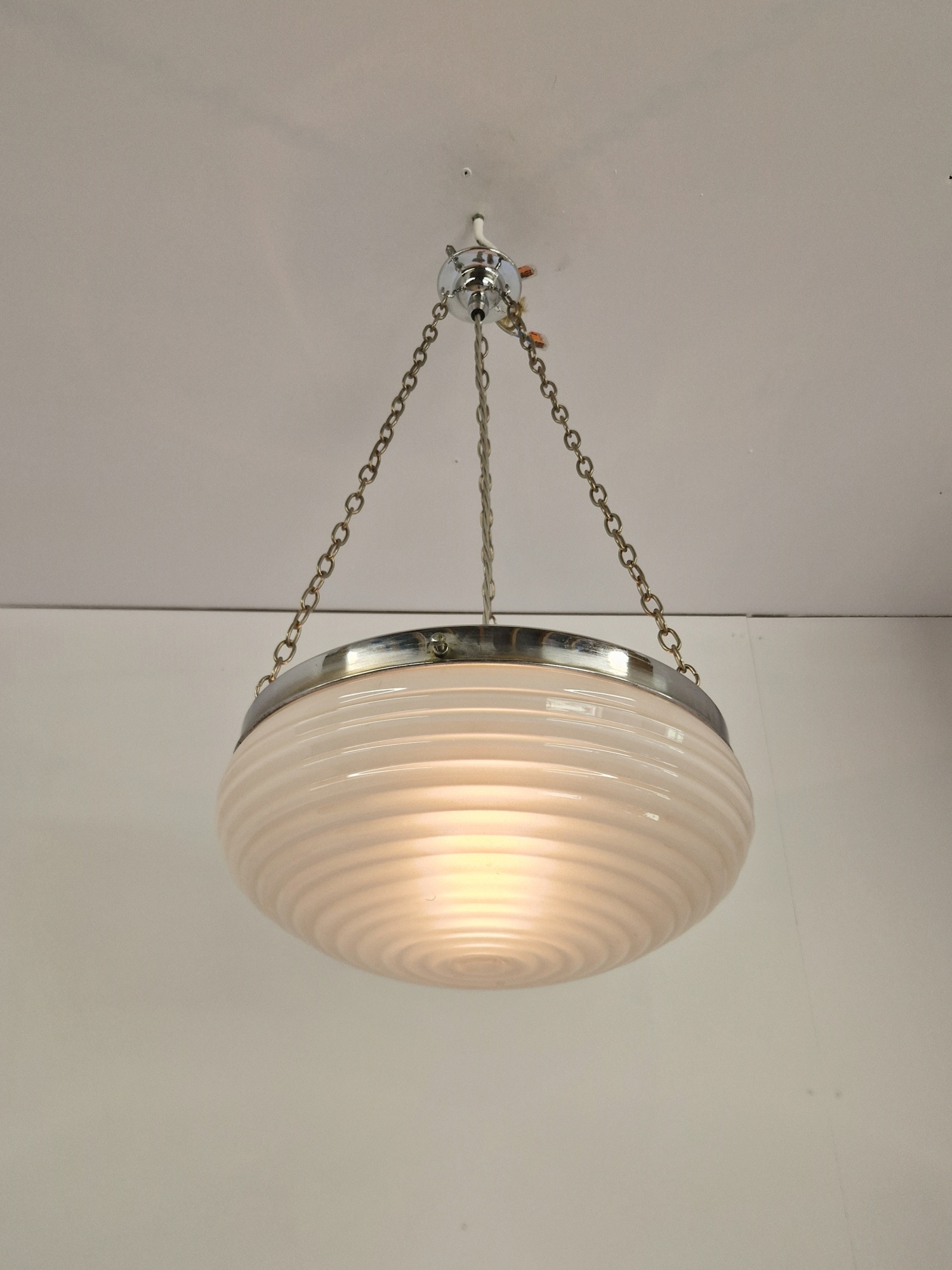 Style of Sabino | Art Deco Plafonnier | France c.1930 | SOLD - Image 4