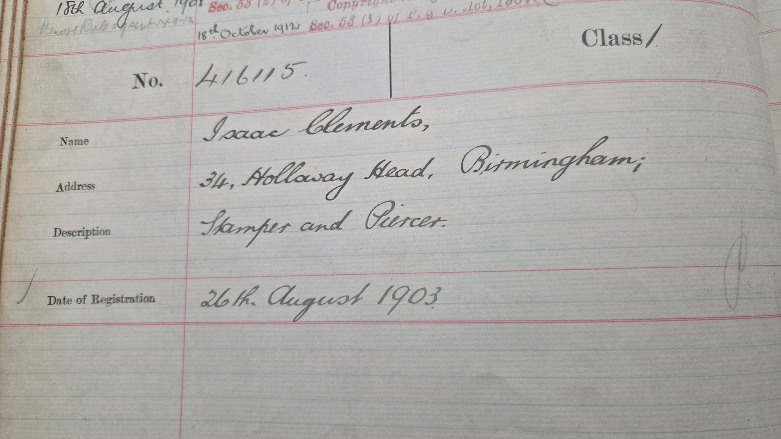 Isaac Clements, Birmingham | Arts & Crafts Pendant Lampshade | England 1903 | SOLD - Image 9