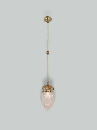 Isaac Clements, Birmingham | Arts & Crafts Pendant Lampshade | England 1903