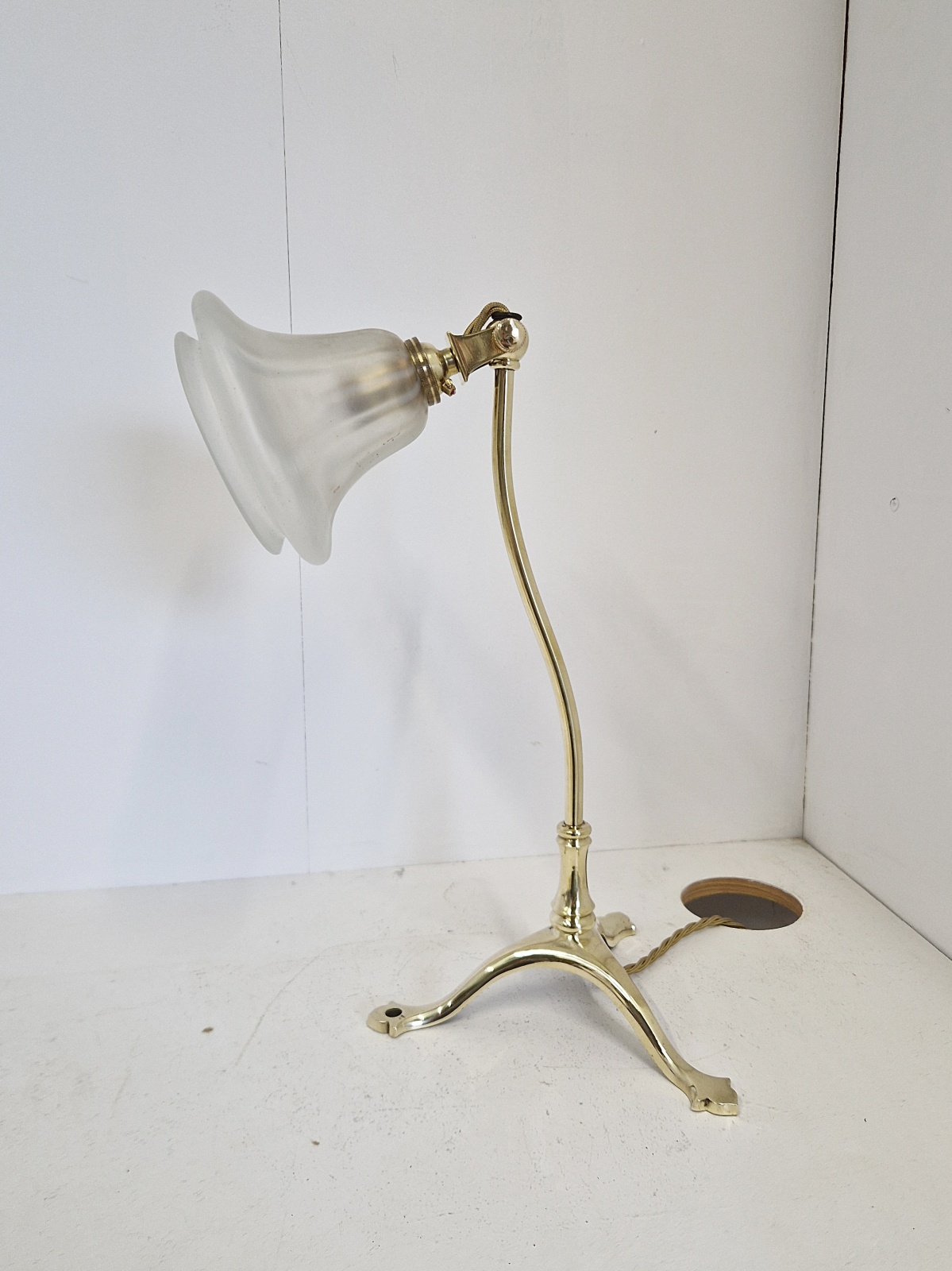 W.A.S Benson | Arts & Crafts Desk Lamp | England c.1900 | SOLD - Image 3