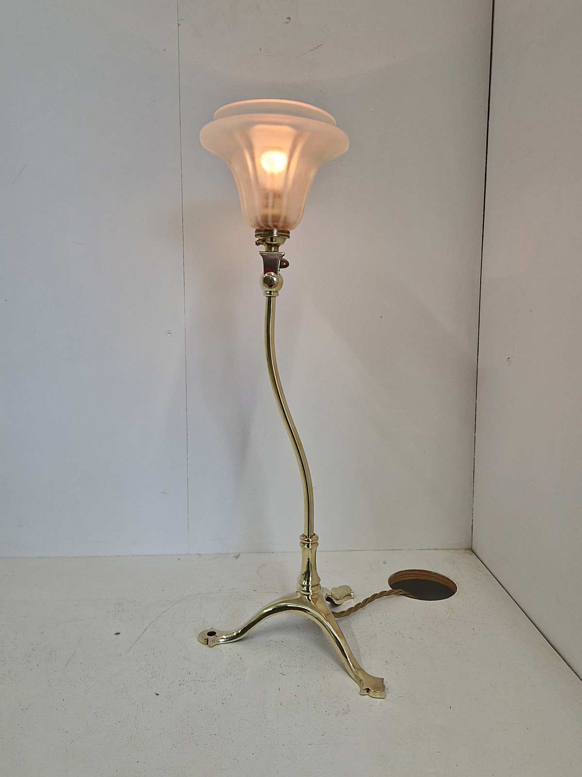W.A.S Benson | Arts & Crafts Desk Lamp | England c.1900 | SOLD - Image 4