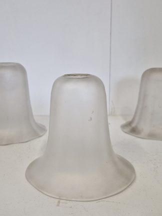 3 Satin-glass bell lampshade | Price for each