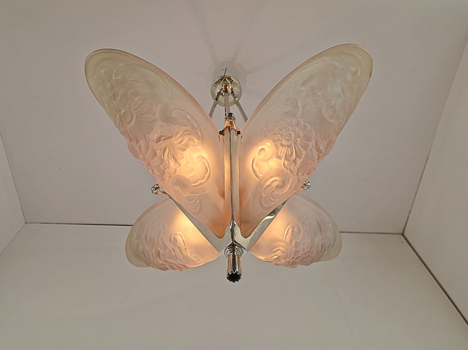 André Delatte (Loti,Nancy) | Art Deco Chandelier | France c.1930 | SOLD - Image 8