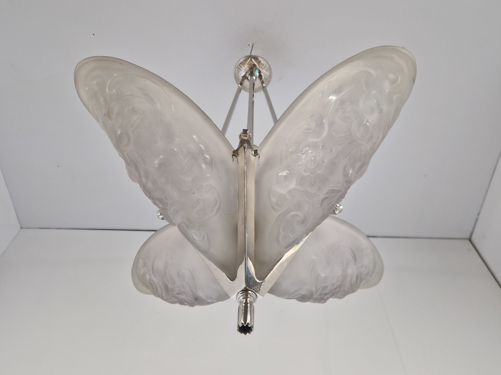 André Delatte (Loti,Nancy) | Art Deco Chandelier | France c.1930 | SOLD - Image 11