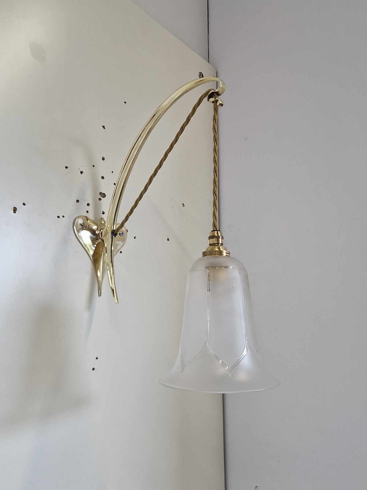 The General Electric Company (G.E.C) | 3 Art Nouveau Wall Lights | England c.1905 - Image 6