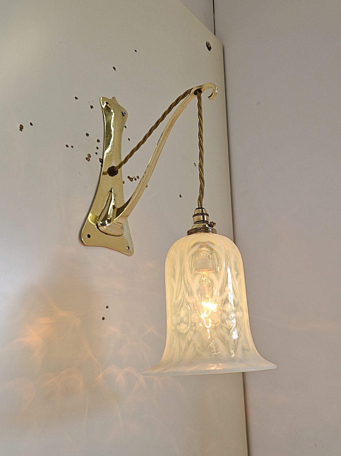 Unsigned | 3 Arts & Crafts Wall Lights | England c.1905 | SOLD - Image 6