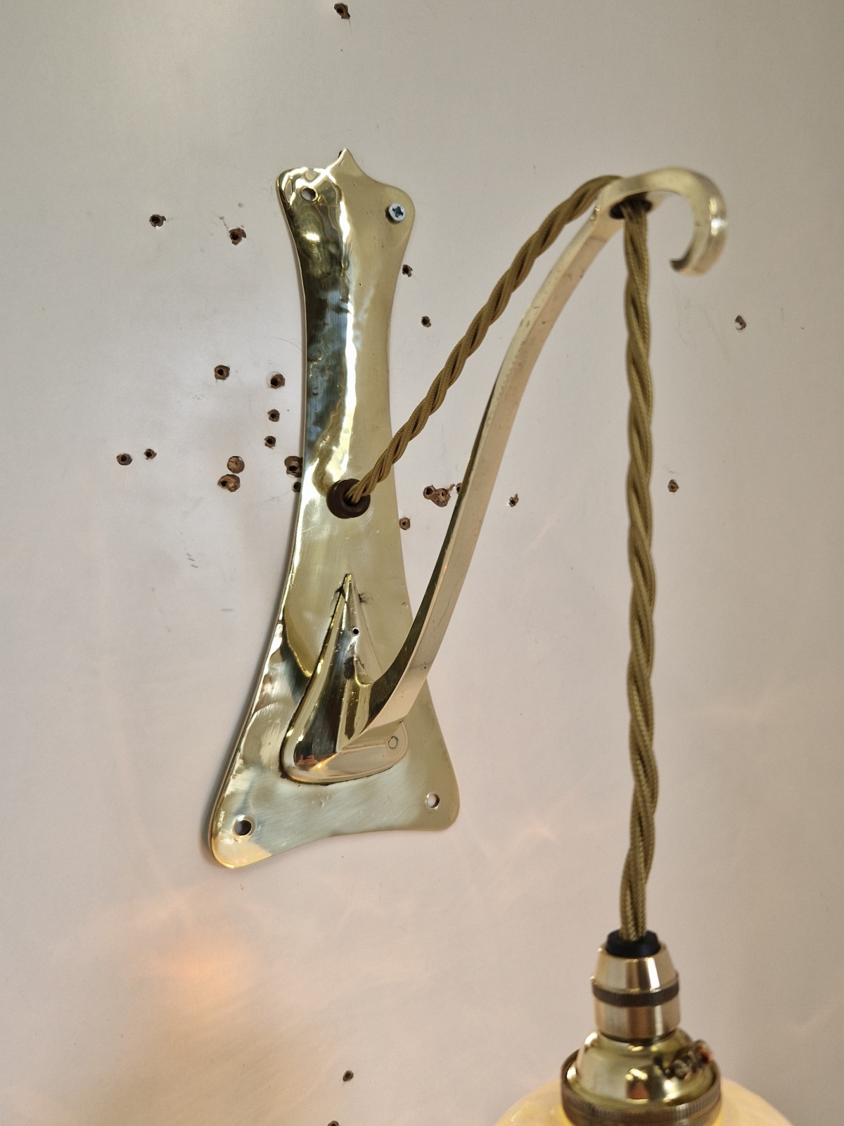 Unsigned | 3 Arts & Crafts Wall Lights | England c.1905 | SOLD - Image 9