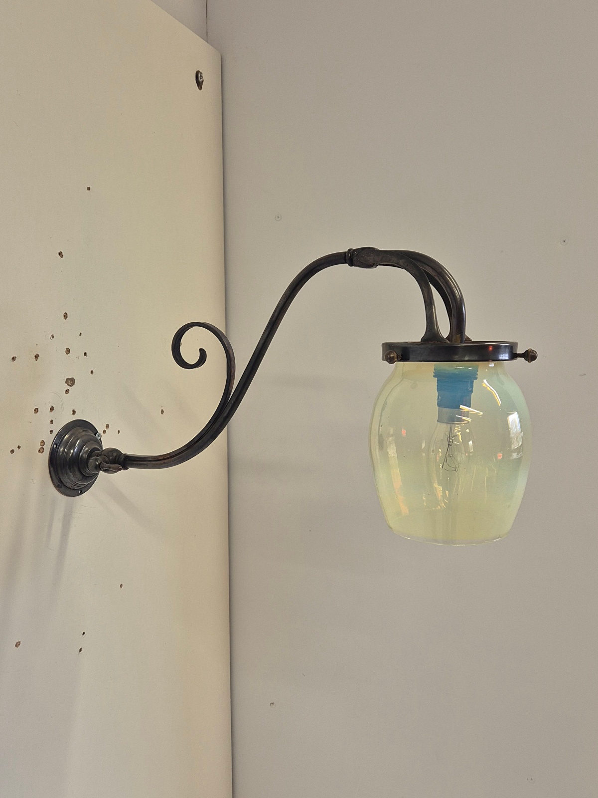 W.A.S Benson, London | 2 Arts & Crafts Gas Wall Lights | England c.1900 | SOLD - Image 3