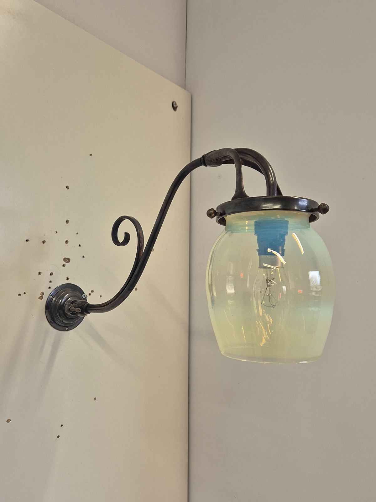 W.A.S Benson, London | 2 Arts & Crafts Gas Wall Lights | England c.1900 | SOLD - Image 7