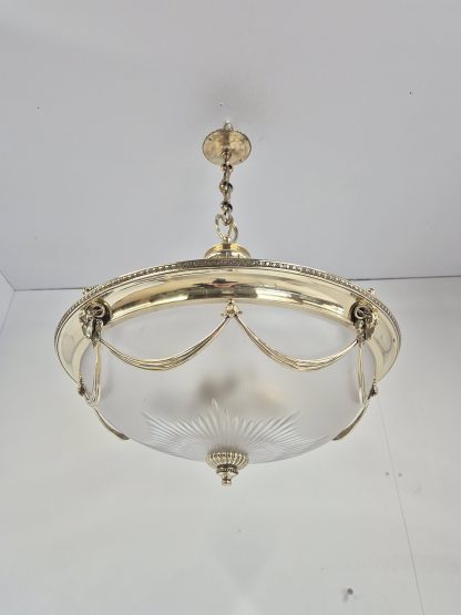 Style of Faraday & Son, London | Large Neo-classical Plafonnier | England c.1910 - Image 5