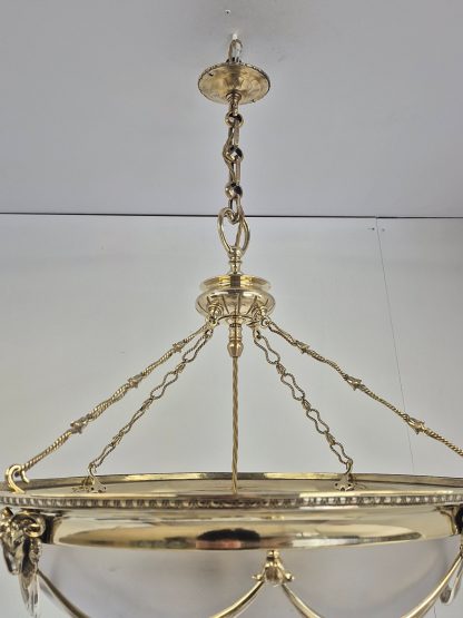 Style of Faraday & Son, London | Large Neo-classical Plafonnier | England c.1910 - Image 10