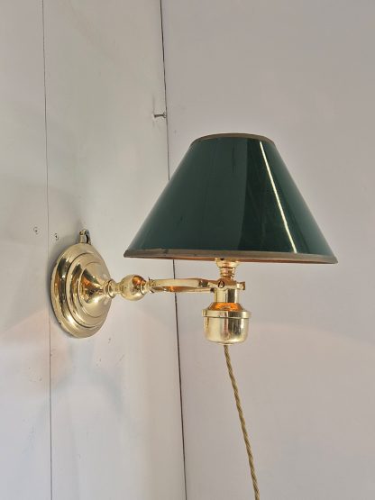 The Generel Electric Company (G.E.C) | Cast Brass "Gimbal" Table or Wall Lamp   | England c.1922 - Image 2