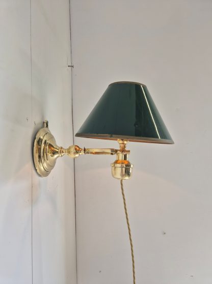 The Generel Electric Company (G.E.C) | Cast Brass "Gimbal" Table or Wall Lamp   | England c.1922 - Image 4