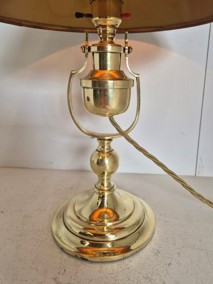 The Generel Electric Company (G.E.C) | Cast Brass "Gimbal" Table or Wall Lamp   | England c.1922 - Image 6