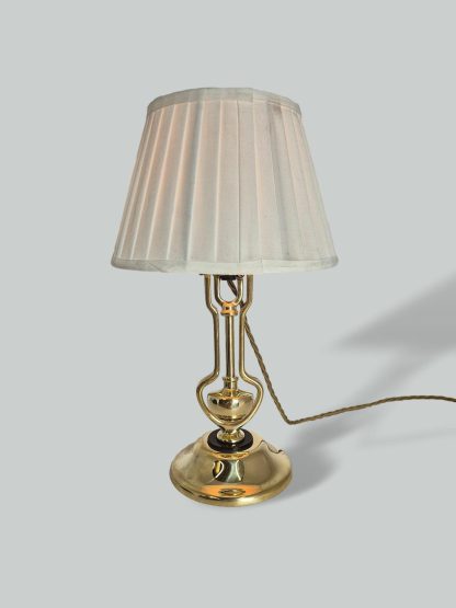 Attributed Playmit | Cast Brass "Gimbal" Table or Wall Lamp | England c.1915 | Shade Not Included
