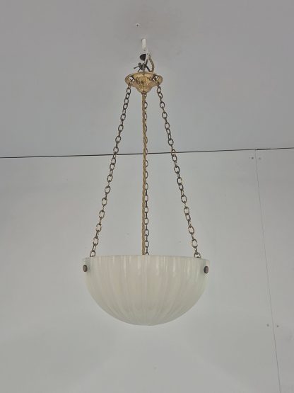 Jefferson & Co. | Small "Moonstone" Plafonnier | England c.1925 - Image 3