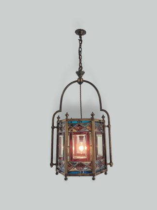 Unsigned | Large Aesthetic-movement Hall Lantern | England c.1880